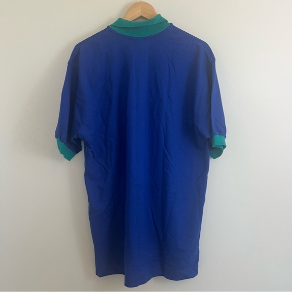 Vtg 90s Jonathan Corey Rugby Polo Shirt Adult Extra Large Colorblock USA Men’s - Picture 3 of 7